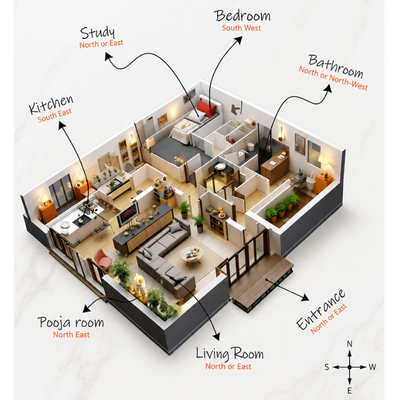Vastu Direction Calculator