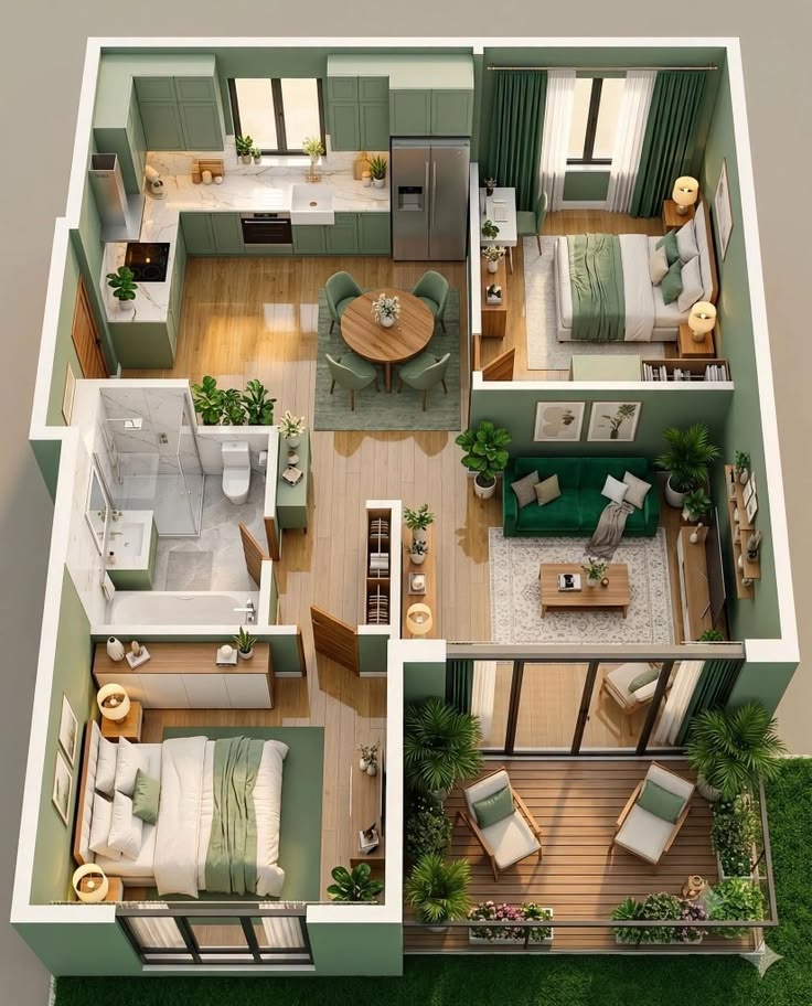 Architect and vastu consultant reviewing structural plans during house construction
