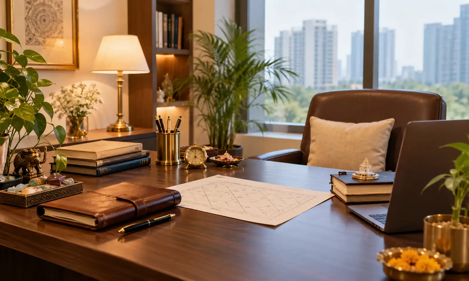 Business astrologer in Greater Noida — premium consultation desk