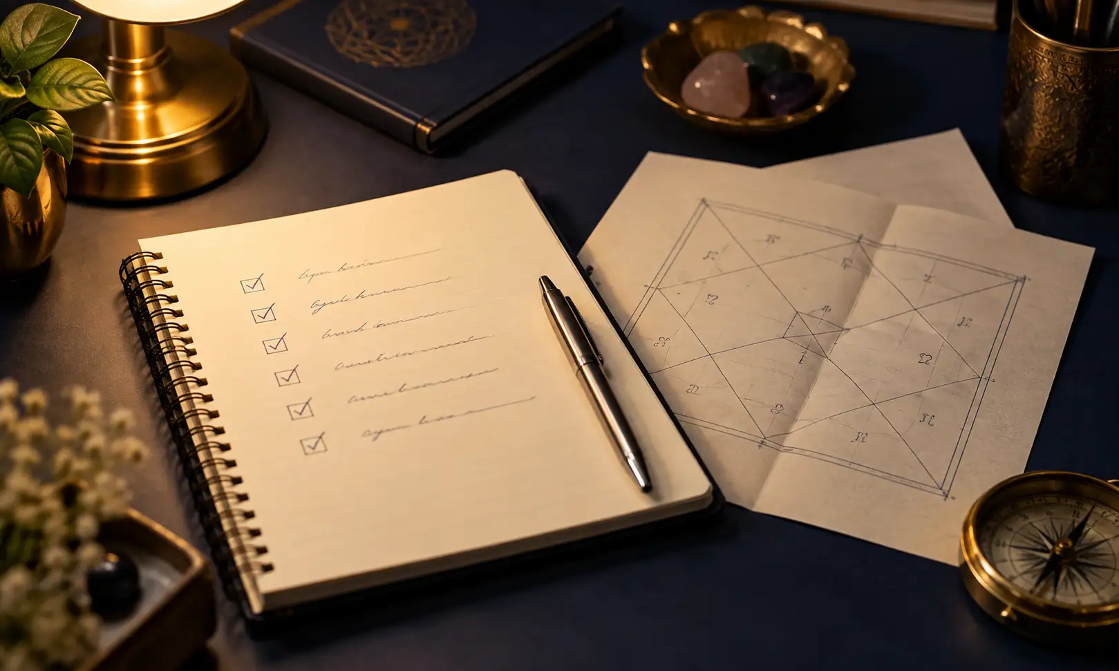 How to choose a good astrologer — checklist beside a birth chart