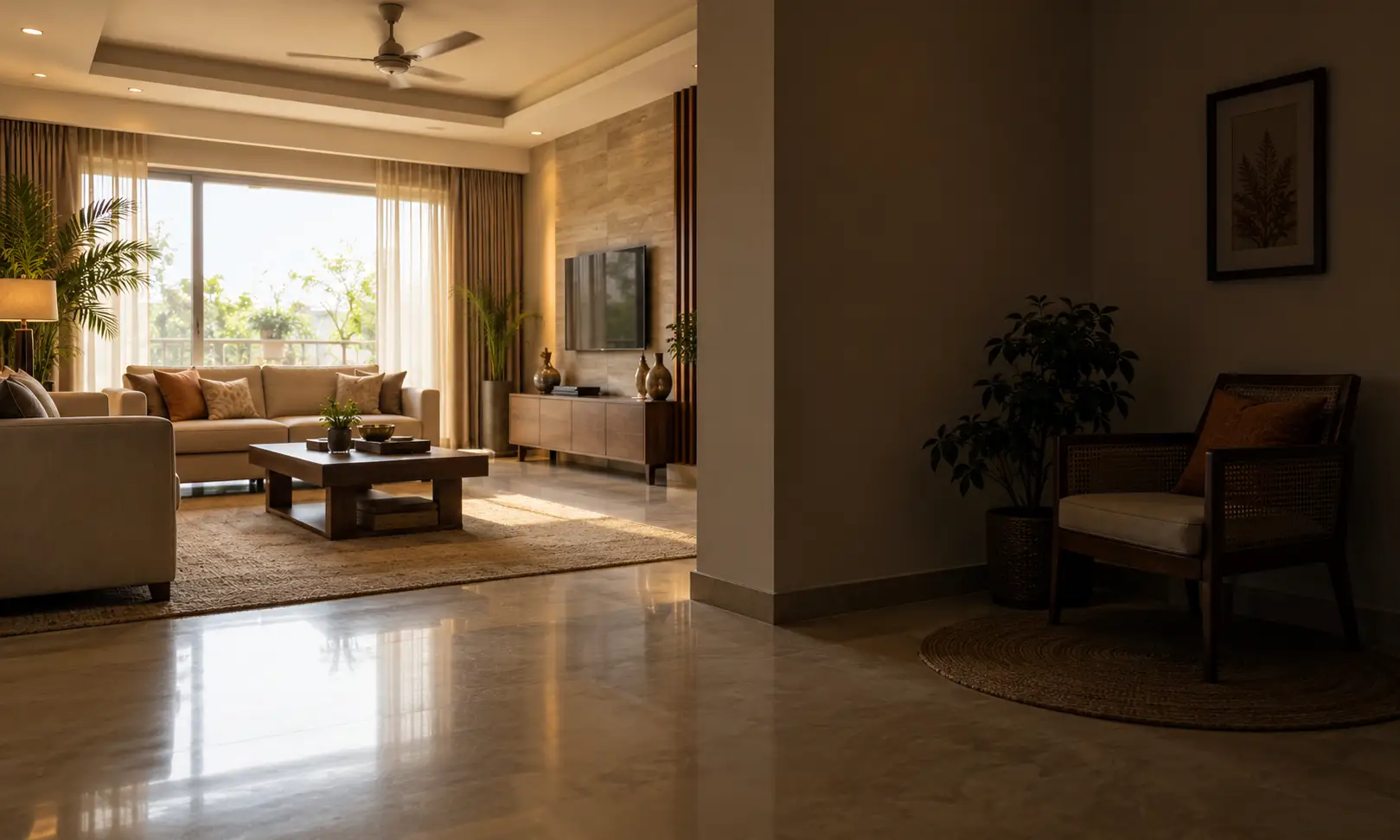 Signs of negative energy in house &mdash; a heavy, dim corner of an Indian home