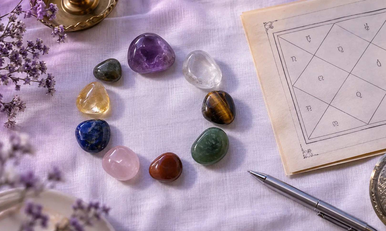 Strong and weak planets in horoscope — nine stones of different strength
