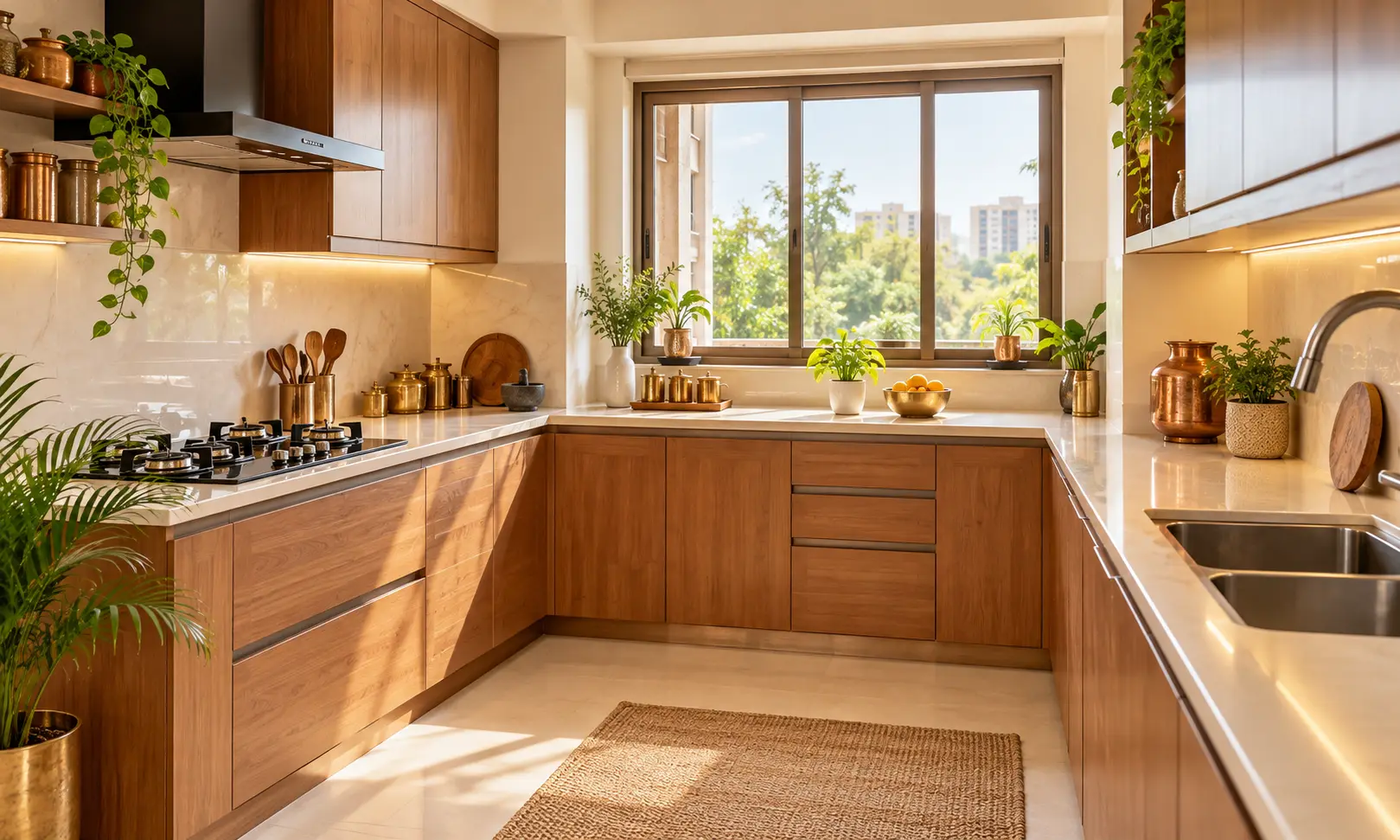 Kitchen vastu direction for home — south-east zone placement in an Indian kitchen