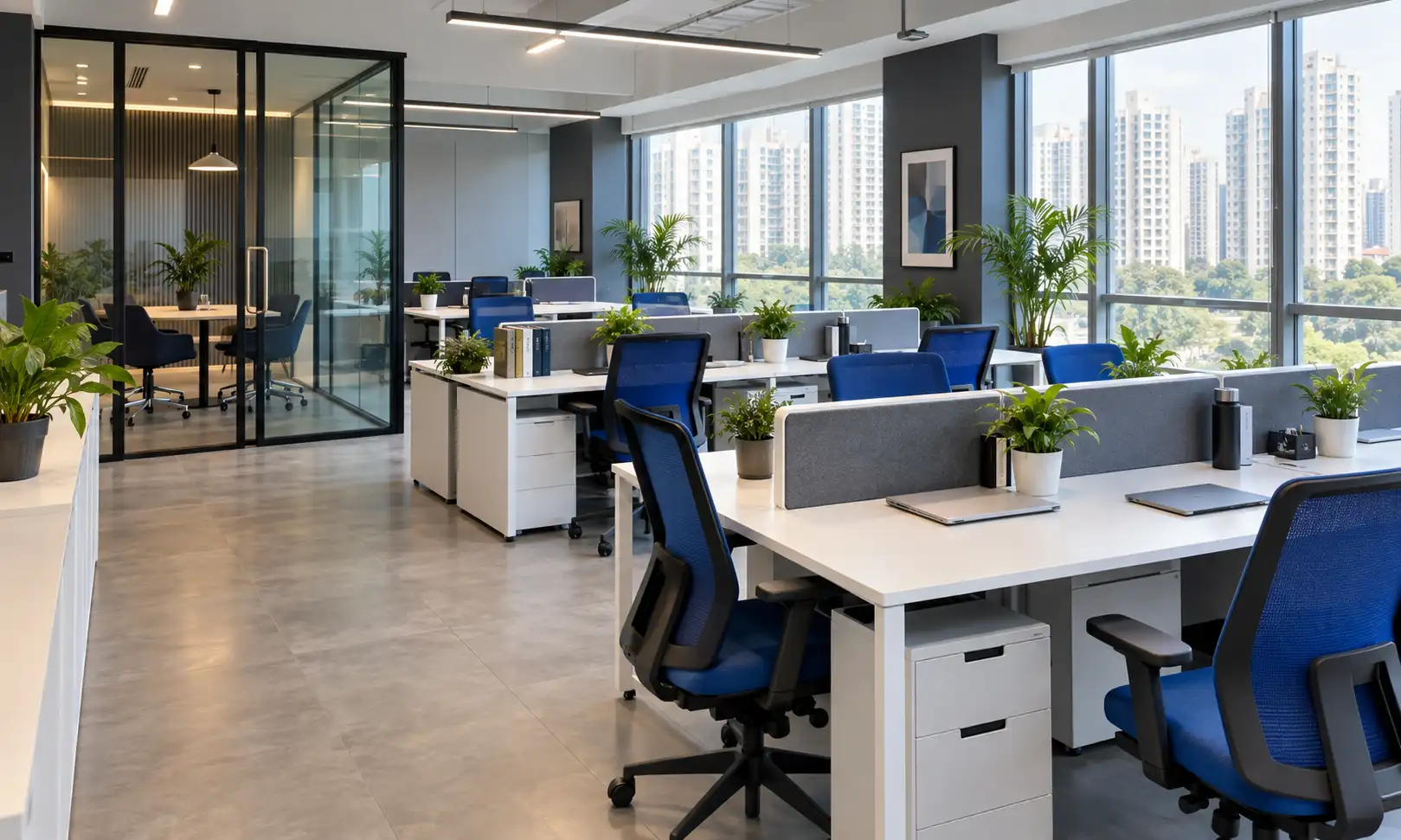 Vastu for startup office in Greater Noida — small open-plan workspace