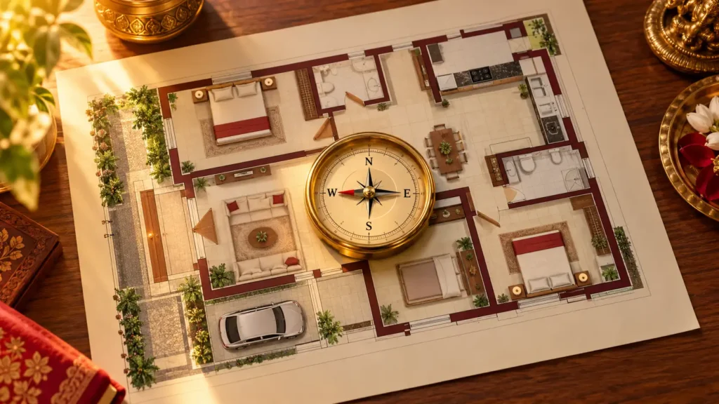 West Facing House Main Door Pada — The Complete Vastu Guide